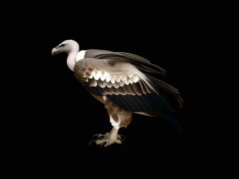 Griffon Vulture Statue Design 3 - 3D Print Model 3D printmodel