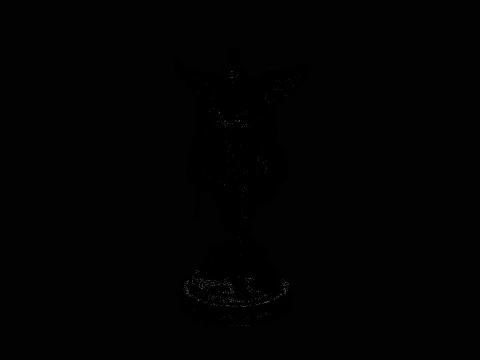 Messenger God with Caduceus Statue Design 1 - 3D Print Model 3D Print Model