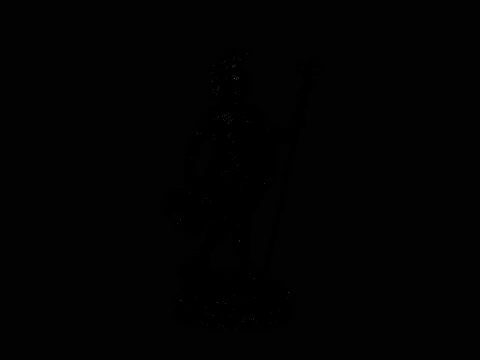 Messenger God with Caduceus Statue Design 4 - 3D Print Model 3D Print Model