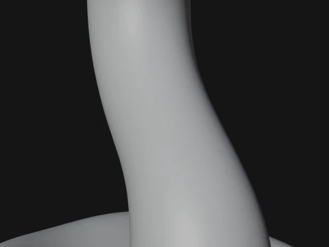 Cobra on Pedestal Statue Design 1 - 3D Print Model 3D Print Model