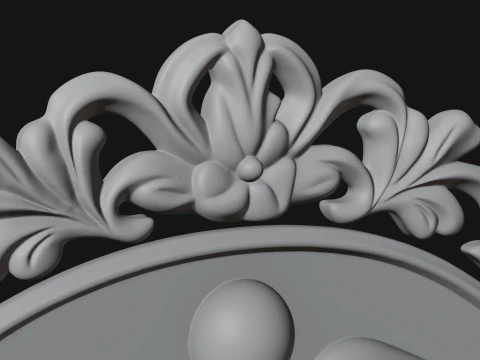 Caduceus Medical Wall Plaque Design 1 - 3D Print Model 3D Print Model