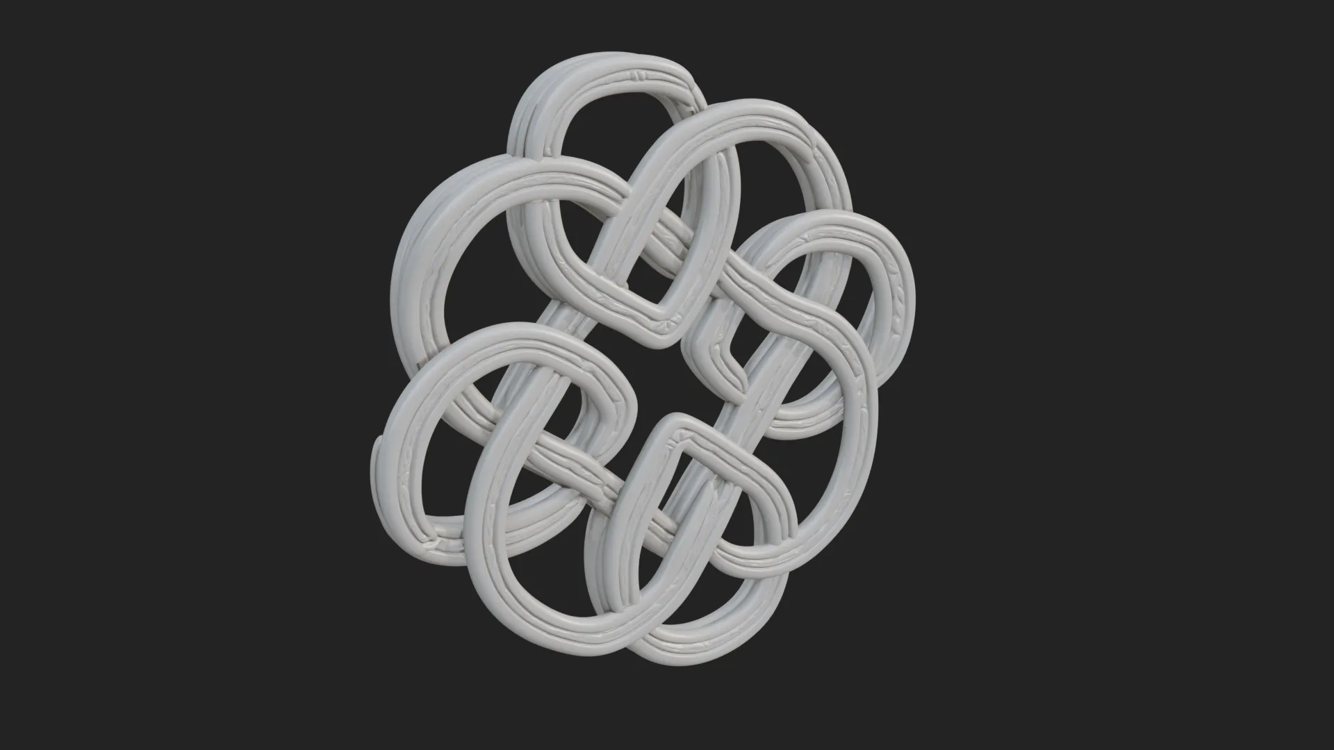Celtic Endless Knot Ornament Design 1 - 3D Print Model 3D Print Model .c4d .max .obj .3ds .fbx .stl .blend 