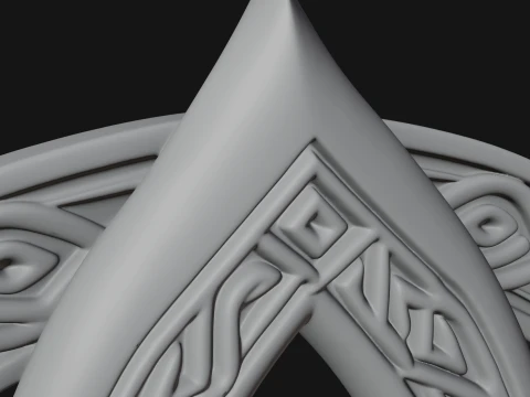 Celtic Trinity Knot Pendant Design 3 - 3D Print Model 3D Print Model