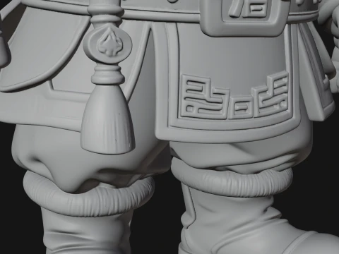 Garden Gnome Statue Design 3 - 3D Print Model 3D Print Model