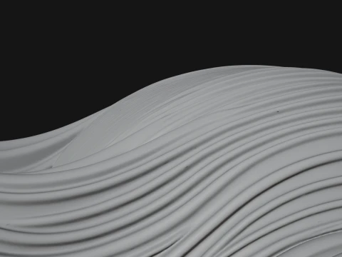 Futuristic Woman Bust Statue Design 3 - 3D Print Model 3D Print Model