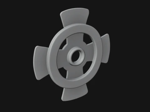 Celtic Cross Wall Plaque Design 2 - 3D Print Model 3D Print Model