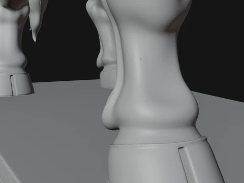 Bull on Pedestal Statue Design 2 - 3D Print Model 3D Print Model