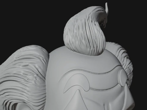 Evil Clown Statue Design 1 - 3D Print Model 3D Print Model