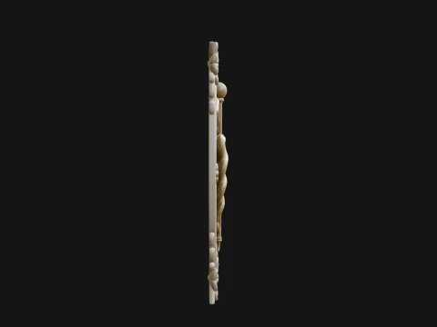 Caduceus Medical Wall Plaque Design 4 - 3D Print Model 3D Print Model