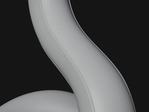 Cobra on Pedestal Statue Design 3 - 3D Print Model 3D Print Model