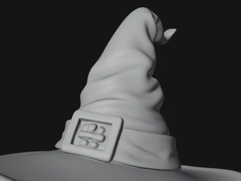Wizard with Cauldron Statue Design 4 - 3D Print Model 3Dプリントモデル