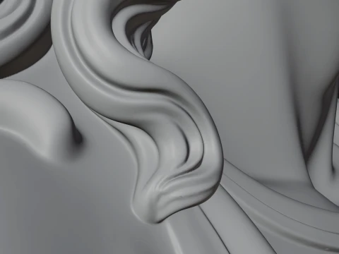 Christ Bust Statue Design 5 - 3D Print Model 3D Print Model