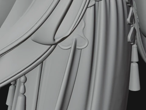 Praying Winged Girl Statue Design 1 - 3D Print Model 3D Print Model