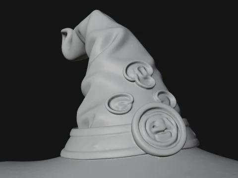 Witch Reading a Book Statue Design 4 - 3D Print Model 3D Print Model