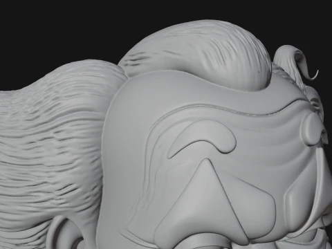 Evil Clown Statue Design 3 - 3D Print Model 3D Print Model