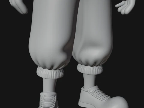 Evil Clown Statue Design 3 - 3D Print Model 3D Print Model