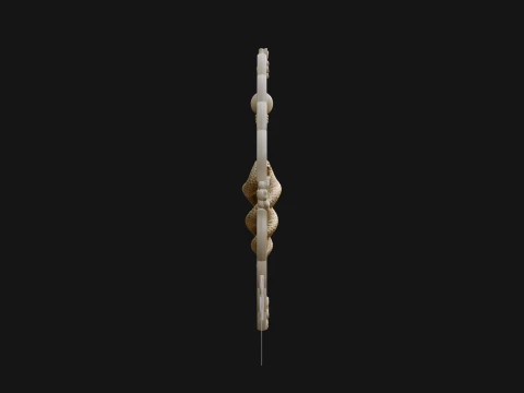 Caduceus Medical Wall Plaque Design 7 - 3D Print Model 3D Print Model