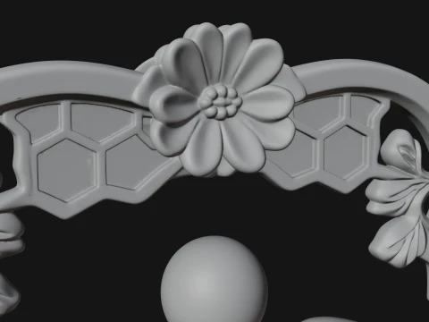 Caduceus Medical Wall Plaque Design 7 - 3D Print Model 3D Print Model
