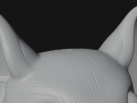 Mouse on Pedestal Statue Design 2 - 3D Print Model 3D Print Model