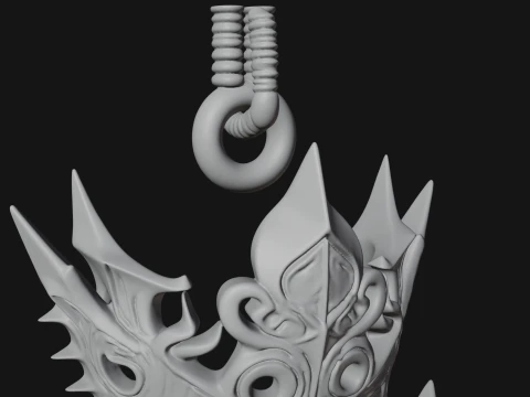 Compass Rose Medallion Pendant Design 4 - 3D Print Model 3D Print Model