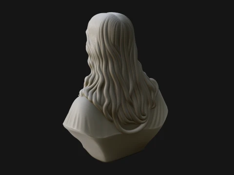 Christ Bust Statue Design 8 - 3D Print Model 3D Print Model