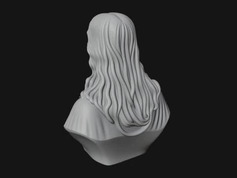 Christ Bust Statue Design 8 - 3D Print Model 3D Print Model