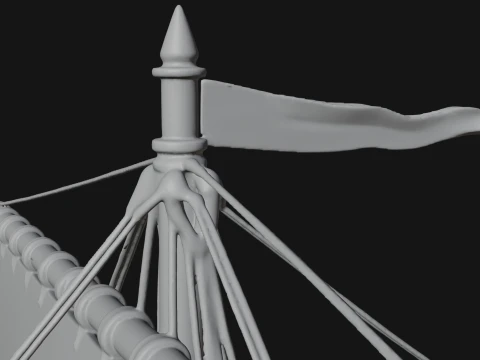 ROME - War Galley Design 1 - 3D Print Model 3D Print Model