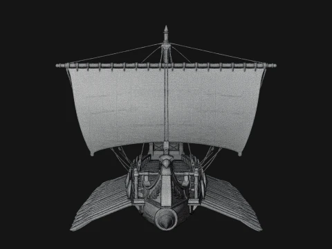 ROME - War Galley Design 1 - 3D Print Model 3D Print Model