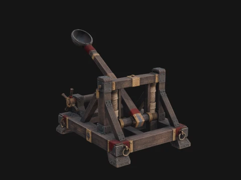 ROME - Onager Catapult Design 1 - 3D Print Model 3D Print Model