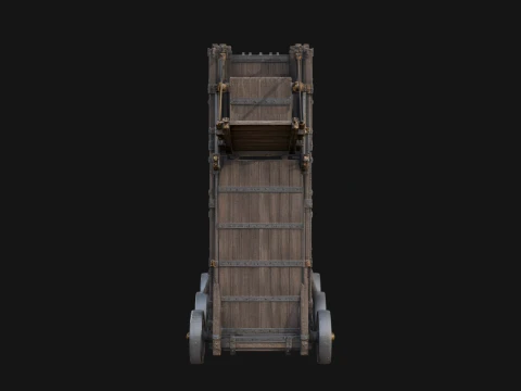ROME - Siege Tower Design 1 - 3D Print Model 3D Print Model