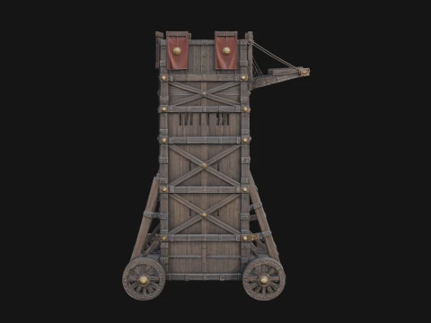 ROME - Siege Tower Design 2 - 3D Print Model 3D Print Model