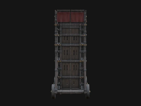 ROME - Siege Tower Design 2 - 3D Print Model 3D Print Model