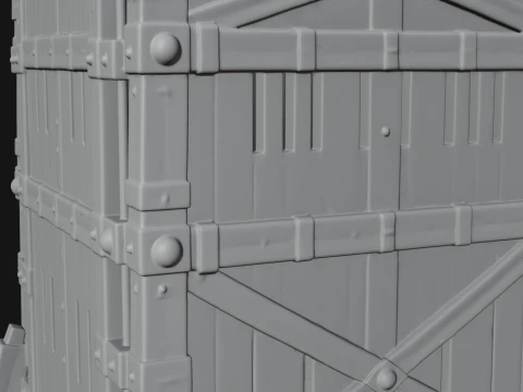 ROME - Siege Tower Design 2 - 3D Print Model 3D Print Model