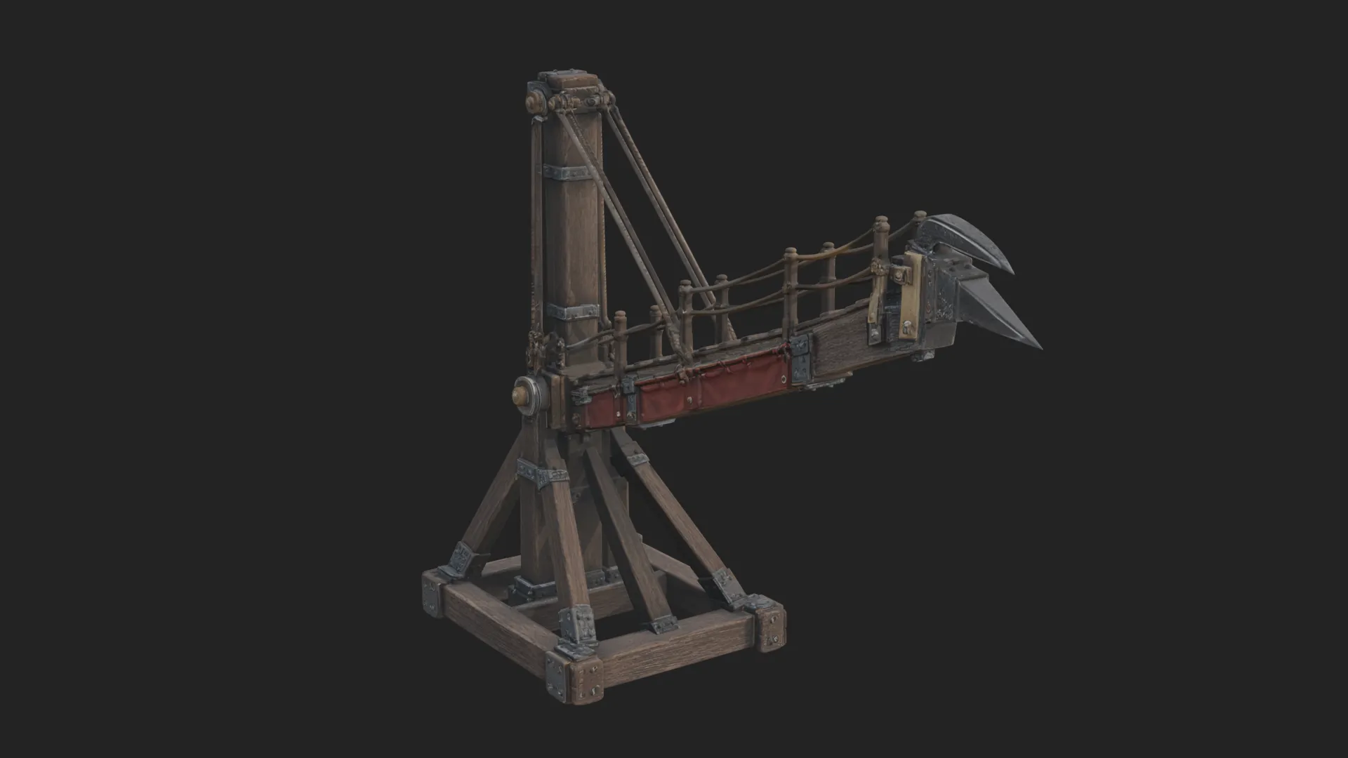 ROME - Scorpion Bolt Thrower Design 1 - 3D Print Model 3D Print Model .c4d .max .obj .3ds .fbx .stl .blend