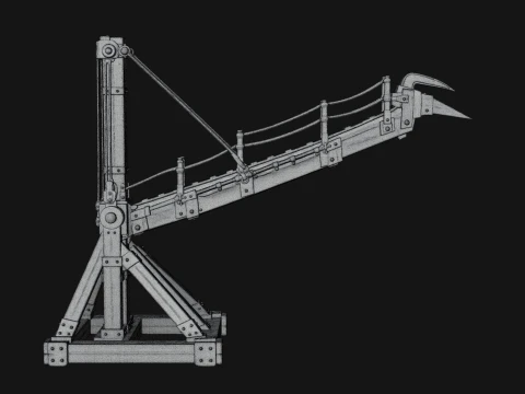 ROME - Scorpion Bolt Thrower Design 1 - 3D Print Model 3D Print Model