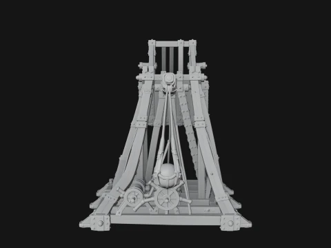 ROME - Trebuchet Design 1 - 3D Print Model 3D Print Model