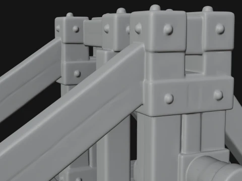 ROME - Trebuchet Design 1 - 3D Print Model 3D Print Model