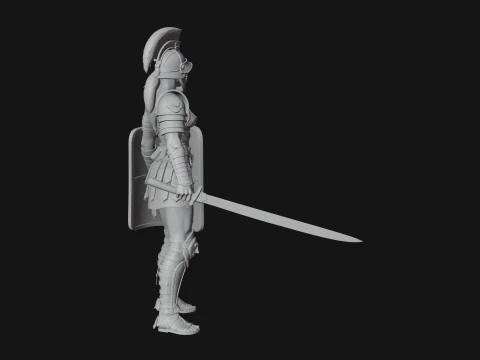 ROME - Gladiatrix Design 1 - 3D Print Model 3D Print Model