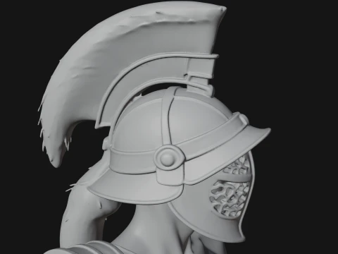 ROME - Gladiatrix Design 1 - 3D Print Model 3D Print Model