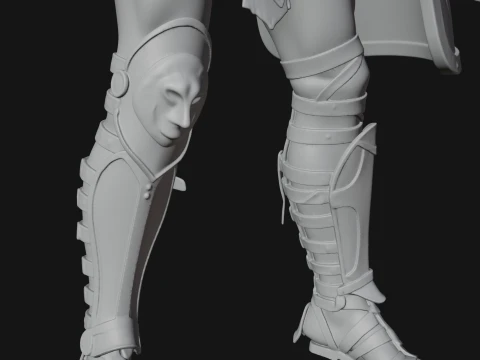ROME - Gladiatrix Design 1 - 3D Print Model 3D Print Model
