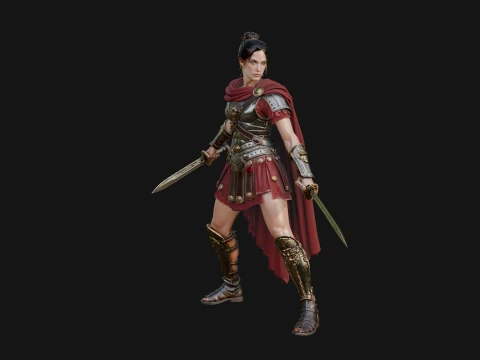 ROME - Gladiatrix Design 3 - 3D Print Model 3D Print Model