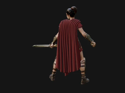 ROME - Gladiatrix Design 3 - 3D Print Model 3D Print Model
