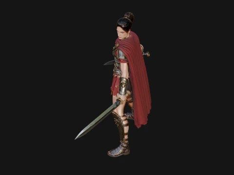 ROME - Gladiatrix Design 3 - 3D Print Model 3D Print Model