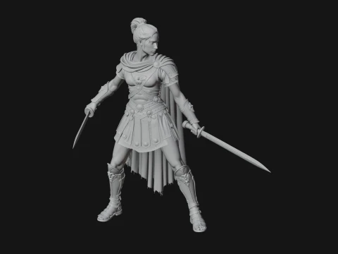 ROME - Gladiatrix Design 3 - 3D Print Model 3D Print Model