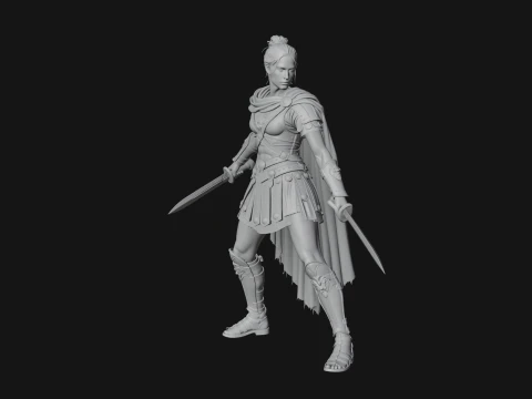 ROME - Gladiatrix Design 3 - 3D Print Model 3D Print Model