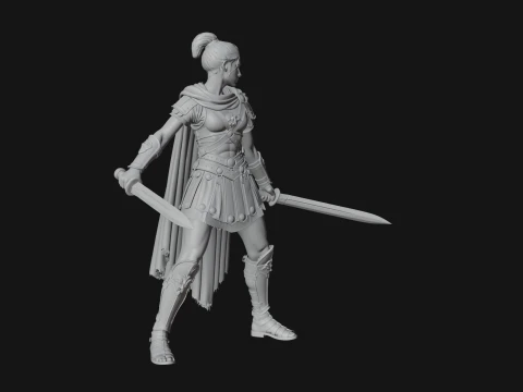 ROME - Gladiatrix Design 3 - 3D Print Model 3D Print Model