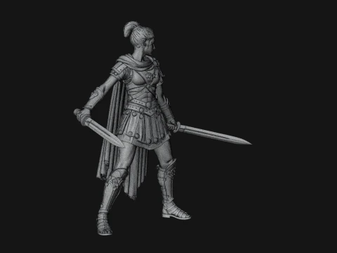 ROME - Gladiatrix Design 3 - 3D Print Model 3D Print Model