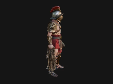 ROME - Gladiator Design 1 - 3D Print Model 3D Print Model