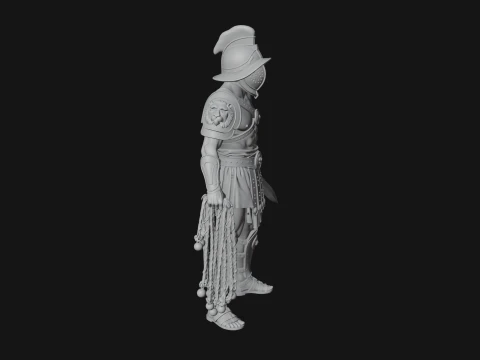 ROME - Gladiator Design 1 - 3D Print Model 3D Print Model