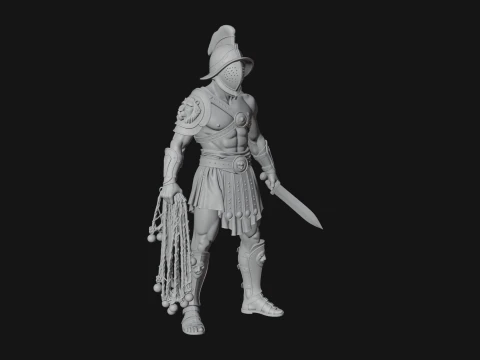 ROME - Gladiator Design 1 - 3D Print Model 3D Print Model